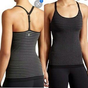 ATHLETA Up Tempo Striped Racerback Tank Top